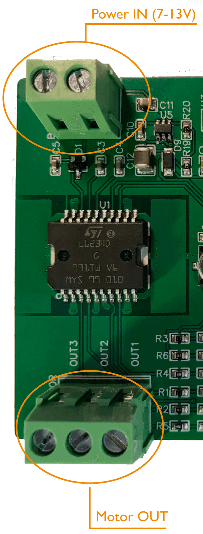 swarmdrive motor power