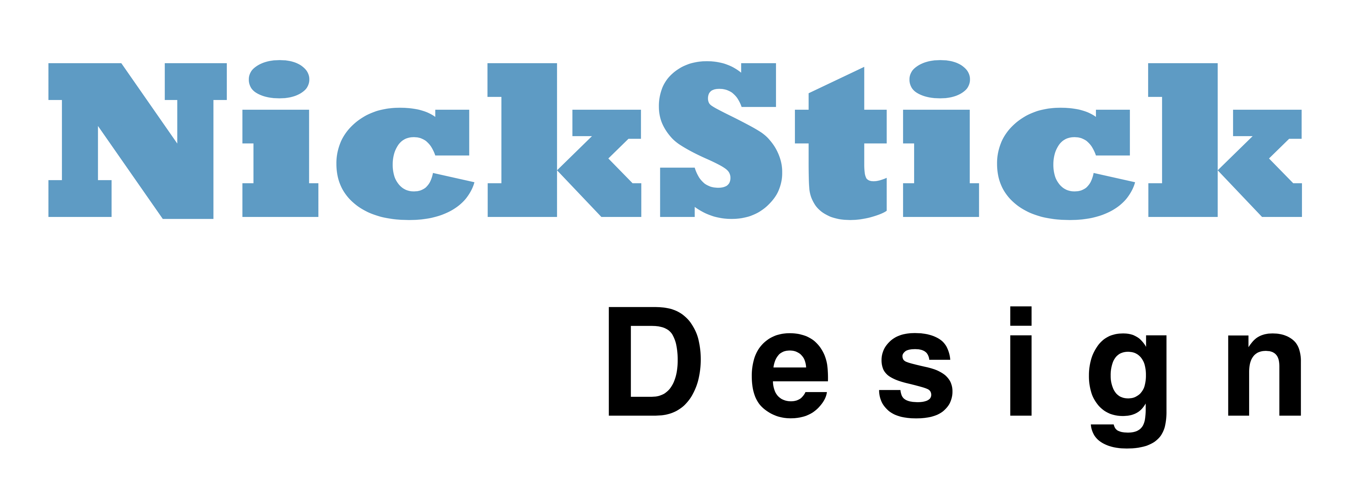 nickstick design logo